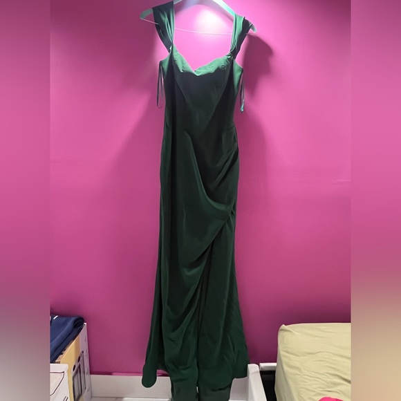 Dark Green Bridesmaid dress - Picture 3 of 5